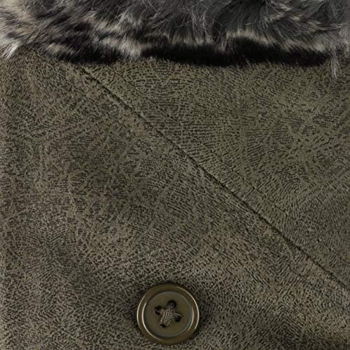 Futter Kinnband Herbst-Winter mit Ohrenklappen Stetson Dakano Pigskin Fliegerm/&uuml;tze Pilotenm/&uuml;tze Chapka Ushanka Aviator-M/&uuml;tze Lederm/&uuml;tze Herren//Damen