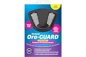 Dentemp Ora-Guard Custom Fit Dental Guard - Bruxism Night Guard for Teeth Grinding - Mouth Guard for Clenching Teeth at Night - Comfortable Mouth Guard for Sleeping - Relieve Soreness in Jaw Muscles…