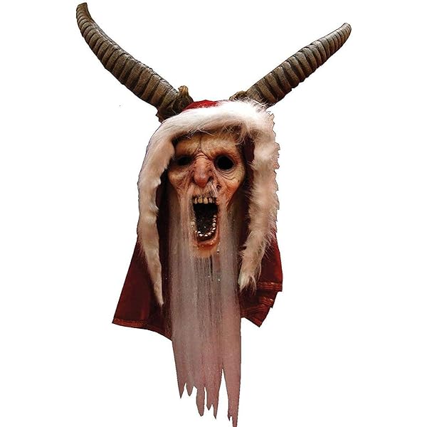 Amazon.com: Fun Costumes Adult Krampus Costume | Red Robed