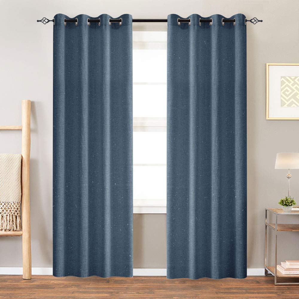 Best indigo curtains for living room