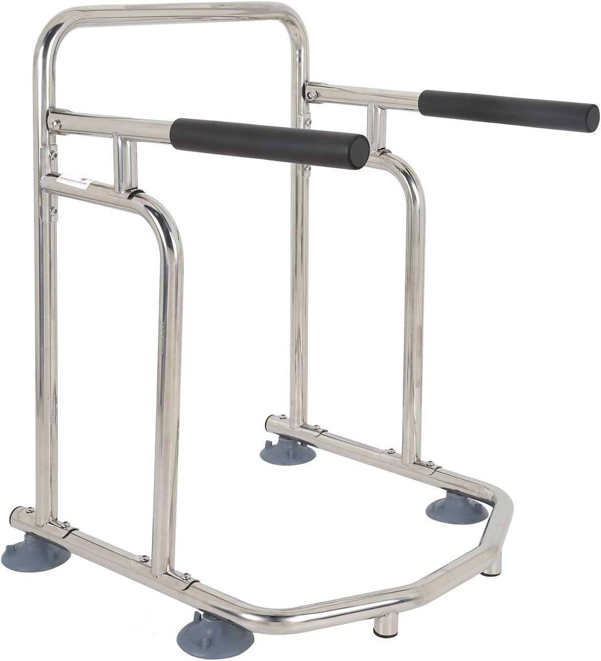 Elderly Assis Toilet Safety Rails Upturning Safety Frame Toilet with Easy Installation for Limited Mobility Disabled Injured Surgery Recovery: Health & Personal Care