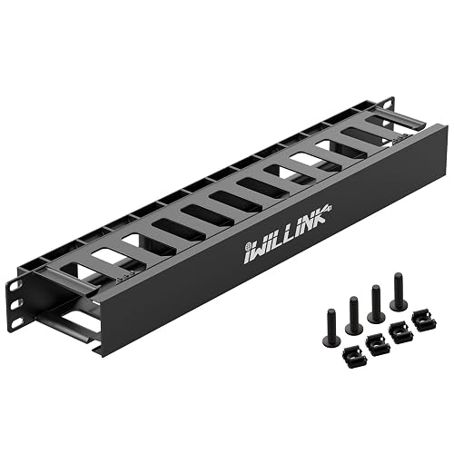 Cable Raceway Rack Mount Iwillink 1U 19