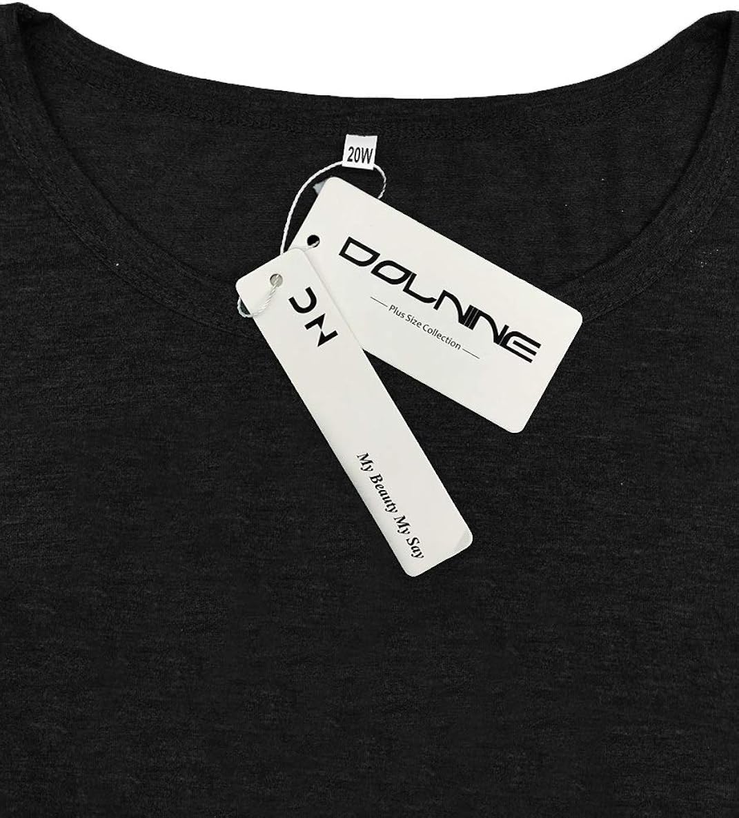 DOLNINE Women's Plus Size Knotted Tops Short Sleeve Tees Casual Tunics Blouses at  Women’s Clothing store