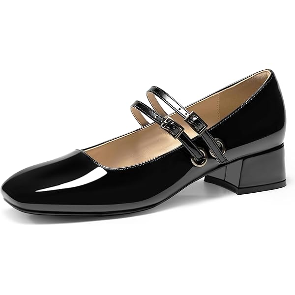 Journee Collection Women's Windy Double Strap Mary Jane Pumps