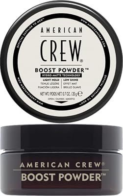 Boost Powder, Polvere Styling Volumizzante Uomo, Tenuta Leggera & Finish Opaco, Dona Corpo, Spessore e Volume ai Capelli, 10g