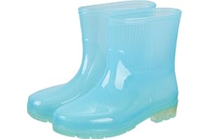 Ladies Waterproof Rain Boots Women Casual Slip Resistant Wear For Outdoor Rain