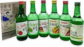 Sulsul Box Soju Mit 6 Koreanischen Alkoholischen Getranken Ausgewahlter Mix Aus Vielseitigen Geschmacksrichtungen Korea Alkohol Geschenkbox Amazon De Bier Wein Spirituosen