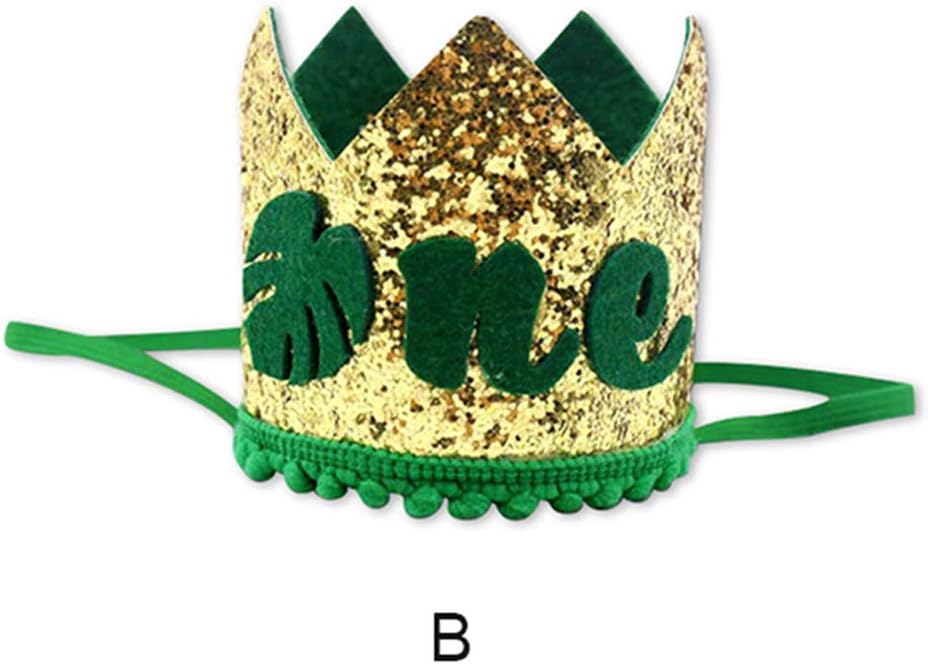 Sinnper Jungle Theme Birthday Party Jungle Animals Themed Highchair Banner Decor Crown Party Supplies For Baby 1St Birthday
