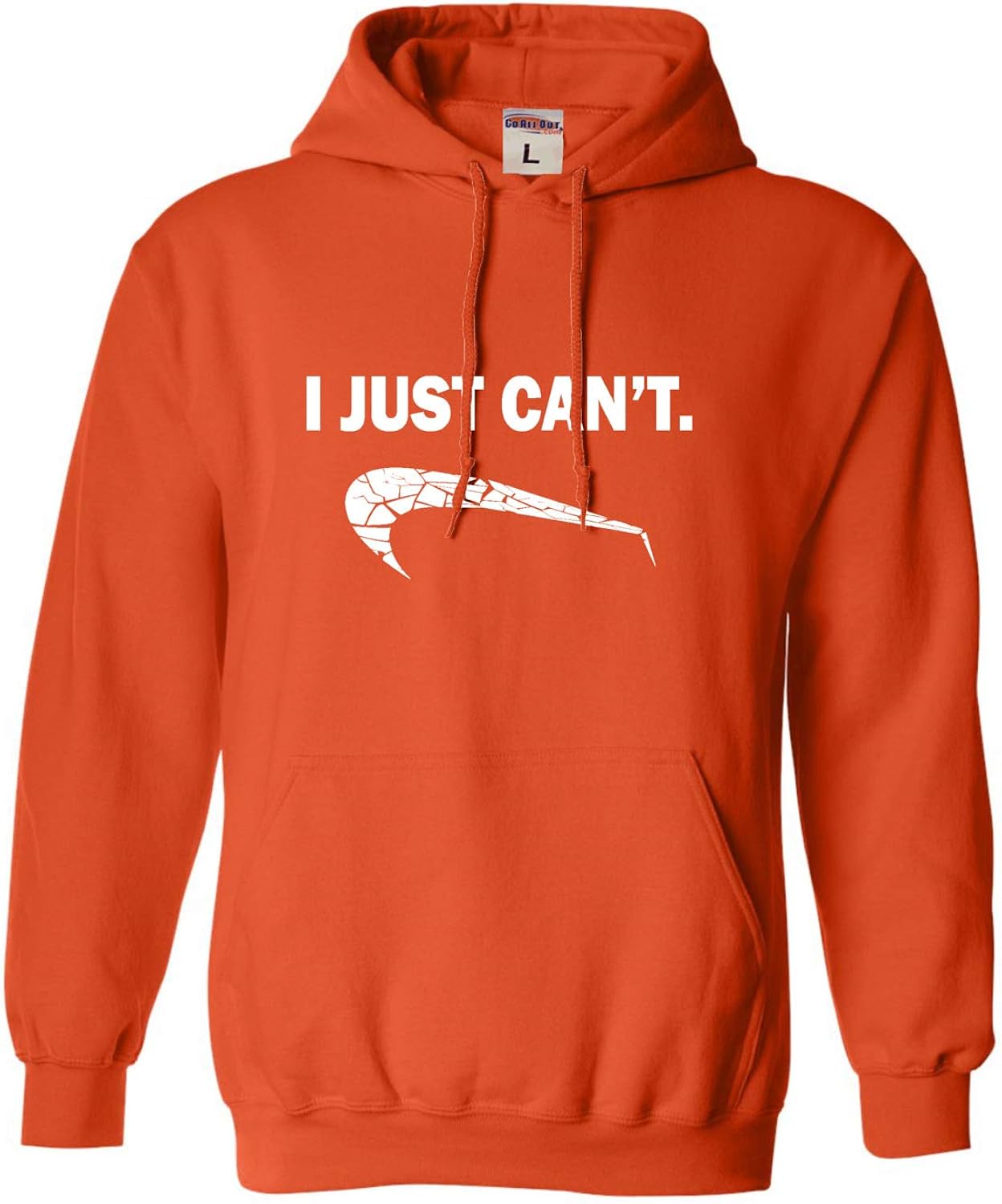 orange sweatshirt hoodie
