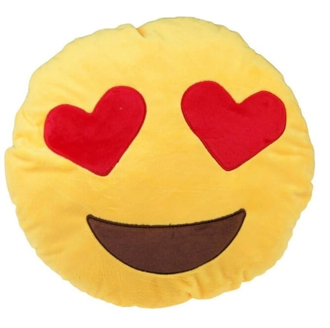 title=Ducomi Cuscini Emoji Emoticon Smiley e Poo- Ottimo Regalo