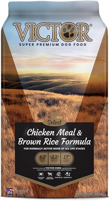 victor chicken and rice dog food