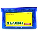 369 in 1 Game Cartridge for G-B Console - Card 32 Bit Video Game Compilations Classic Collection English Version