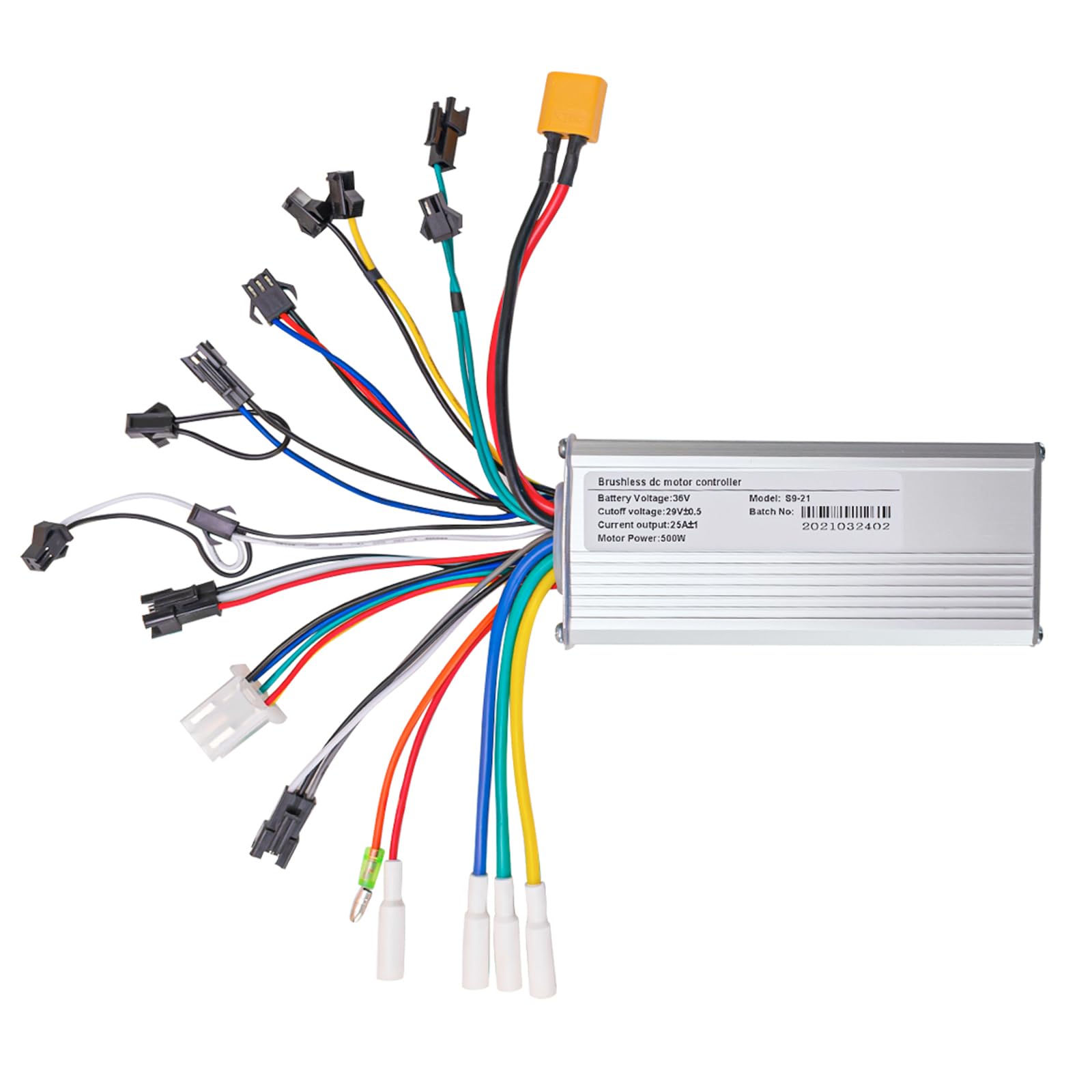 Photo 1 of doinal Brushless Motor Controller 36V 500W 25A Electric Scooter Bike Controller 9 Mosfet Square Wave Controller 36V Ebike Controller with 3 Speed Cruise Wire (36V 500W)
