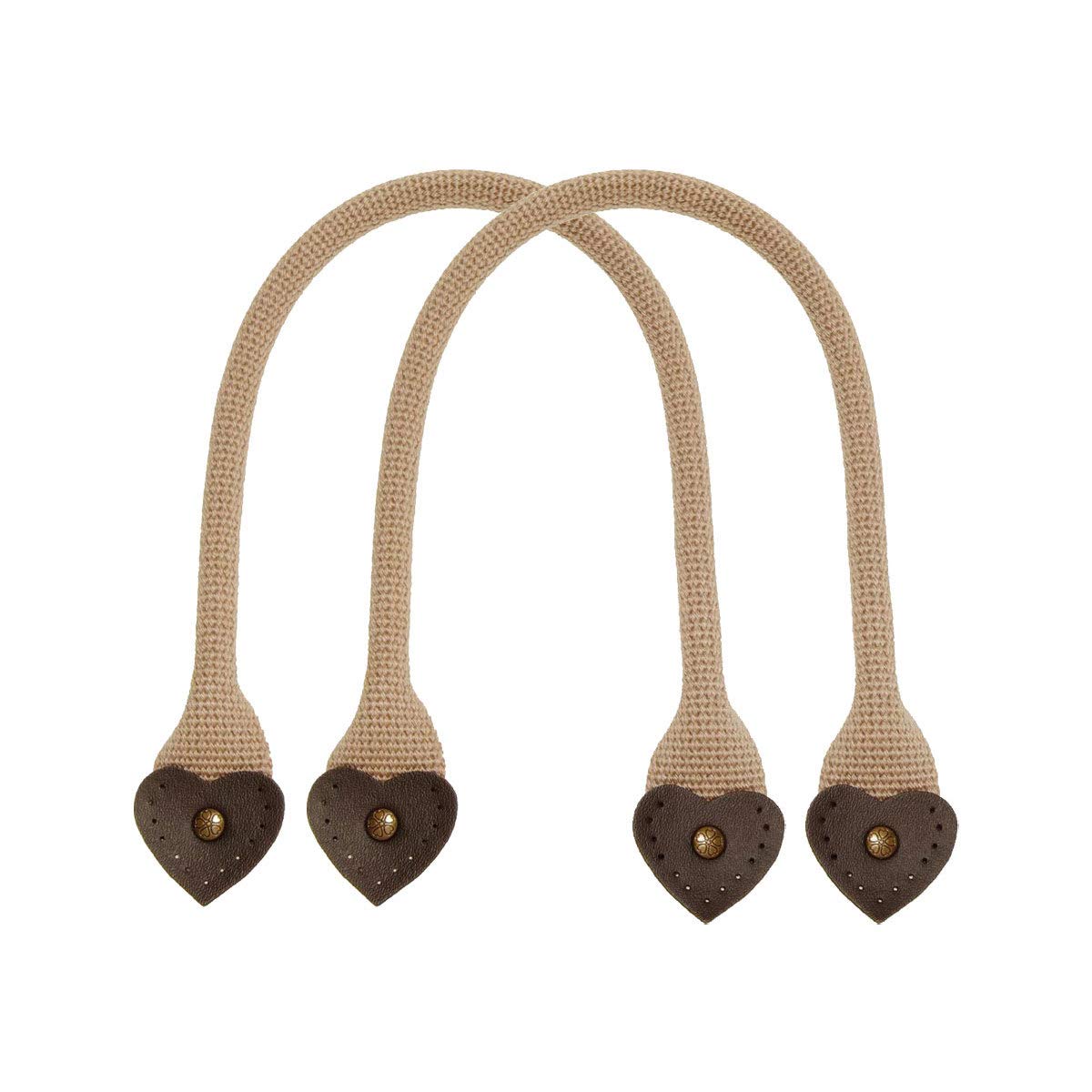 Prym Bag Handles, Brown, Beige, 45 cm, Beige/Braun, 2 Stück