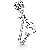 LaBenie Dangle Saxophone Music Charm Bead