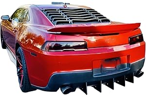 Authority Motorsport Original Rear Diffuser Kit V1 5 Piece 2014 2015 Compatible with The 5th Gen Camaro - Made in The USA
