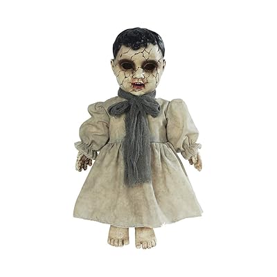 Talking Haunted Doll Scary Halloween Horror Decor Ghana Ubuy
