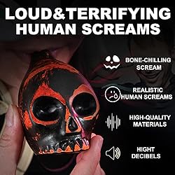 Creepy Aztec Death Scream War Whistle, High