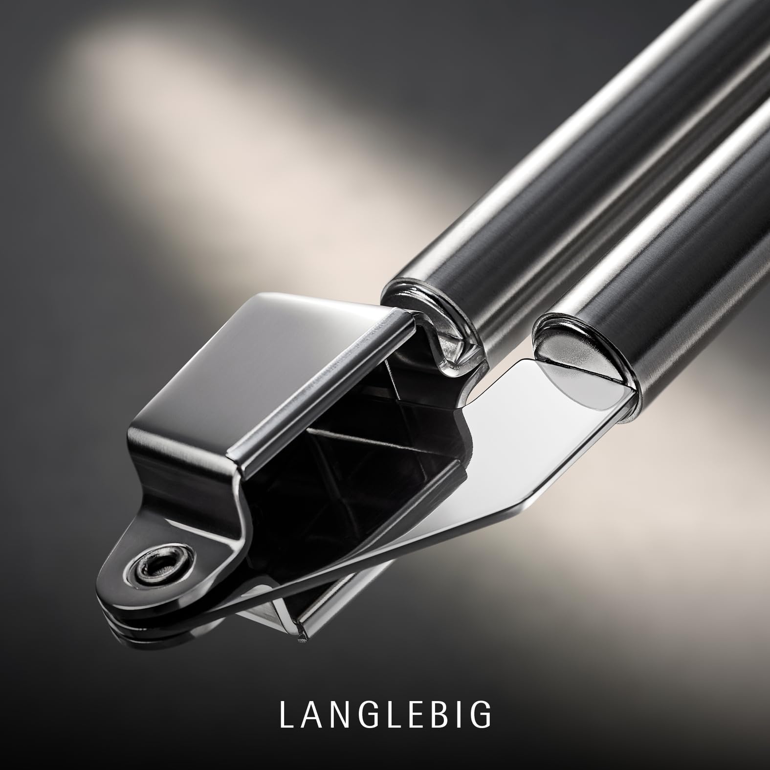 WMF Profi Plus Knoblauchpresse Edelstahl 17,5 cm, Cromargan Edelstahl teilmattiert, Knoblauchpresse spülmaschinengeeignet 3