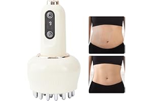 Yuonry Lymphatic Drainage Massager & Anti Cellulite Massage Tool, Helps Reduce Stretch Marks & Cellulite, for Legs, Arms & Belly, Body Sculpting Machine with Microcurrent, Light, Heat & Vibration