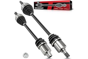 Torchbeam CV Axle Shaft Assembly Compatible with 1999 2000 2001 2002 2003 2004 Honda Odyssey, Front CV Axle 66-4164 66-4165