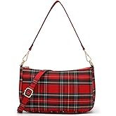 Ro Rox Sheena Tartan Check Punk 90's Crossbody Purse Handbag