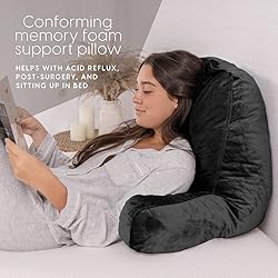 Milliard Reading Pillow with Shredded Memory