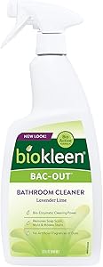Biokleen Bac-Out Bathroom Cleaner - 32 Ounce -Eco-Friendly, Non-Toxic, Plant-Based, No Artificial Fragrance, Colors or Preser