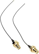 Akasa 2x 220mm I-PEX MHF4L to RP-SMA Female Pigtail Cable Intel NUC Asus PN50 view 2