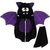 Ursobutegl Newborn Infant Baby Halloween Costumes Animal Fruit Hooded Sleeveless Romper Jumpsuit Legging Fall Winter Outfits