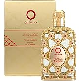 Orientica Luxury Collection Royal Amber Eau De Parfum - Bergamot, Melon, Pineapple, Fruity, Gourmand, Amber, Woody, Vanilla, Musk - Arabic Perfume for Woman & Man - 2.7oz / 80ml
