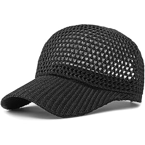 Runsgo Breathable Mesh Cap for Men Women