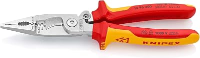 KNIPEX Pliers for Electrical Installation VDE Opening Spring 13 96 200