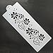Flower Vines Wedding Cake Stencil Decorating Mold Platic Cake Tool Set by ART Kitchenware ST-861