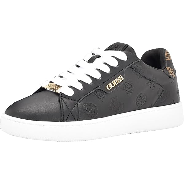 【B品】【23cm】GUESS ゲス レディーススニーカー MELANY Amazon.com | Guess Women's Melany Sneaker, Black Logo, 8