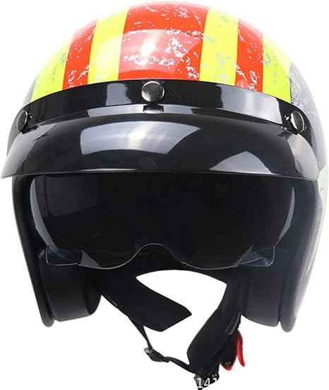 Amazon Co Jp 女性レトロハーフヘルメットdot Ece認定パーソナリティ女の子3 4オープンフェイスオートバイヘルメット原付 電動スクーターヴィンテージバイクジェットヘルメット B L Diy 工具 ガーデン