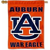 Auburn War Eagle Double Sided House Flag
