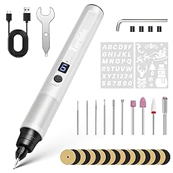 Tarlido Electric Engraving Pen, Mini Cordless