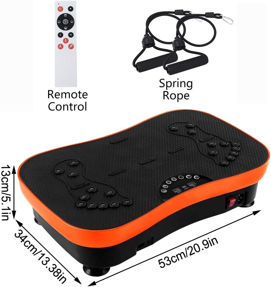 Surfing from US, Black Home Gym Whole Body Shaker Exercise Machine Workout Trainer Fast Weight