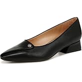 Naturalizer Womens Georgia Pointed Toe Low Block Heel Pump | Dress Shoes