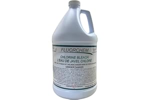 4.08-Kilogram - 7.0% Sodium Hypochlorite - Liquid Chlorine Bleach - Fluorchem