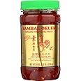 Huy Fong Sambal Oelek Ground Fresh Chili Paste 8 Oz - Authentic, Versatile, and Spicy Asian Sauce for Cooking and Condiments (1 Pack)