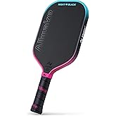 ALLWAKE Pickleball Paddles - Carbon Fiber Paddle with Advanced Foam Core Pickleball Rackets - Lightweight Precision & Enhanced Shock Absorption for High Spin & Powerful Shots