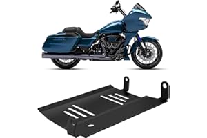 totiancong for Harley Skid Plate Engine Chassis Protection Guard for Touring Road Glide FLTRX/FLTRXSTSE,CVO Road Glide FLTRXSE,Street Glide FLHX,Street Glide Special FLHXSE 2024-UP, Black