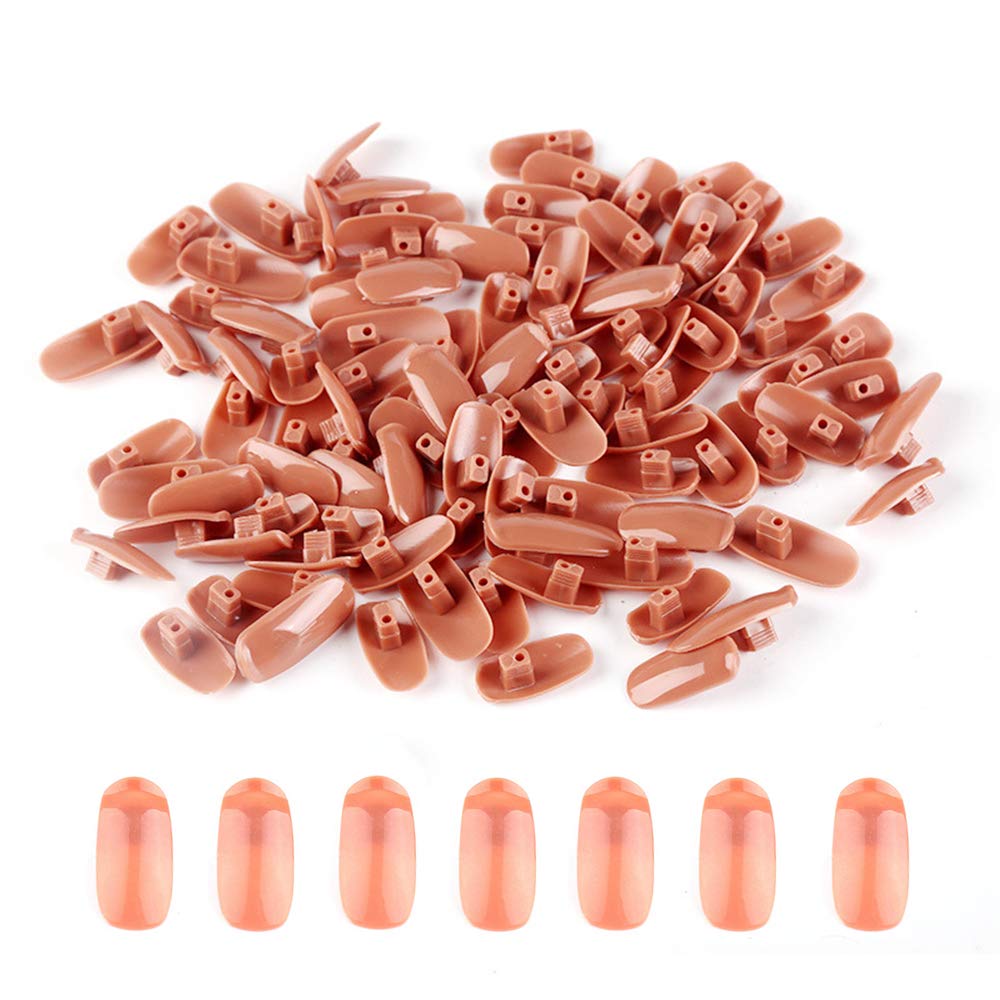 200Pcs Hand Practice Finger Tips Life Size Nail Art Training Hand Practice Learning Model for Training