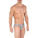 Gary Majdell Sport Mens Print Contour Pouch Bikini Swimsuit
