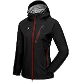 Little Donkey Andy Women's Waterproof Rain Jacket Ultra-Lightweight Rain Shell for Cycling Running Biking