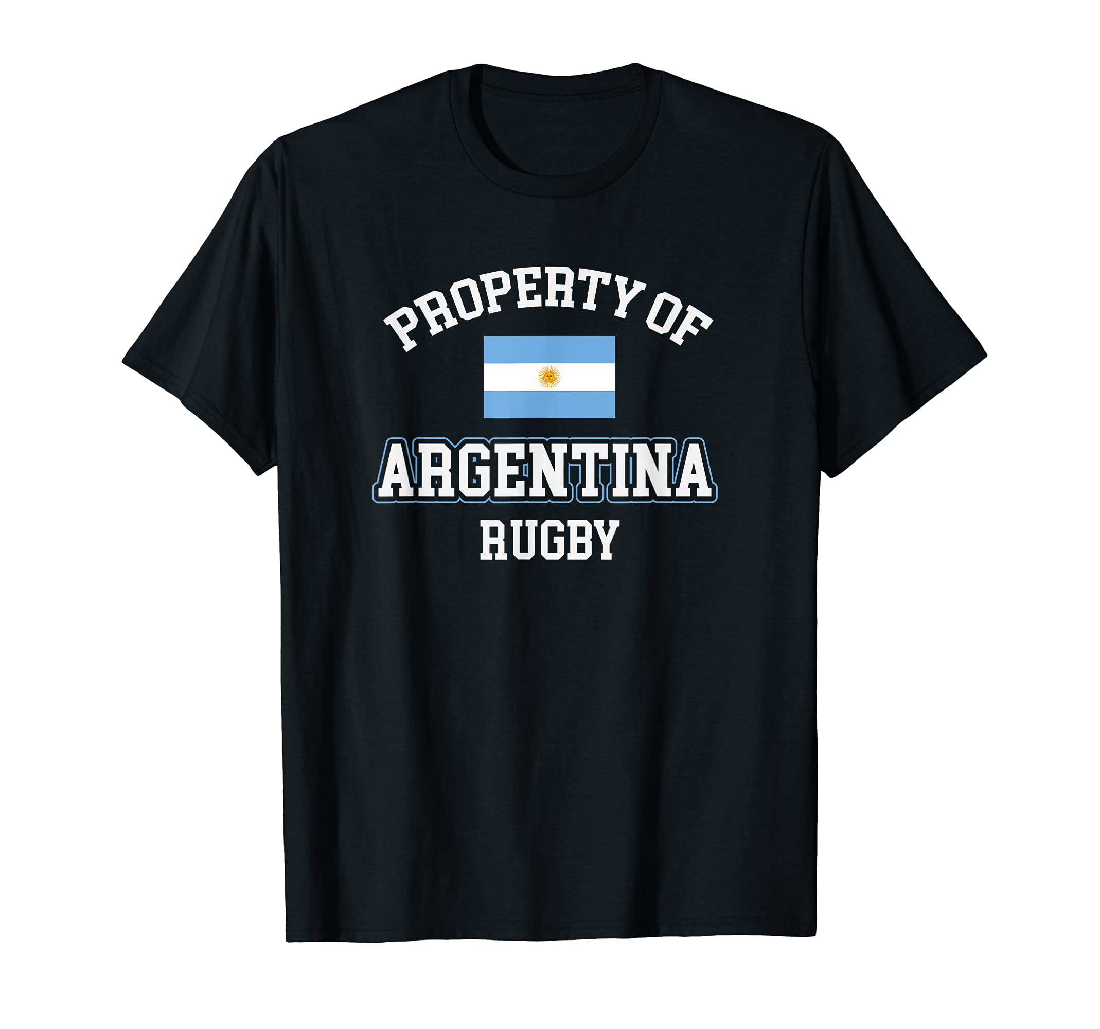 Property Argentina Rugby Team Flag Player Fan Supporter T-Shirt