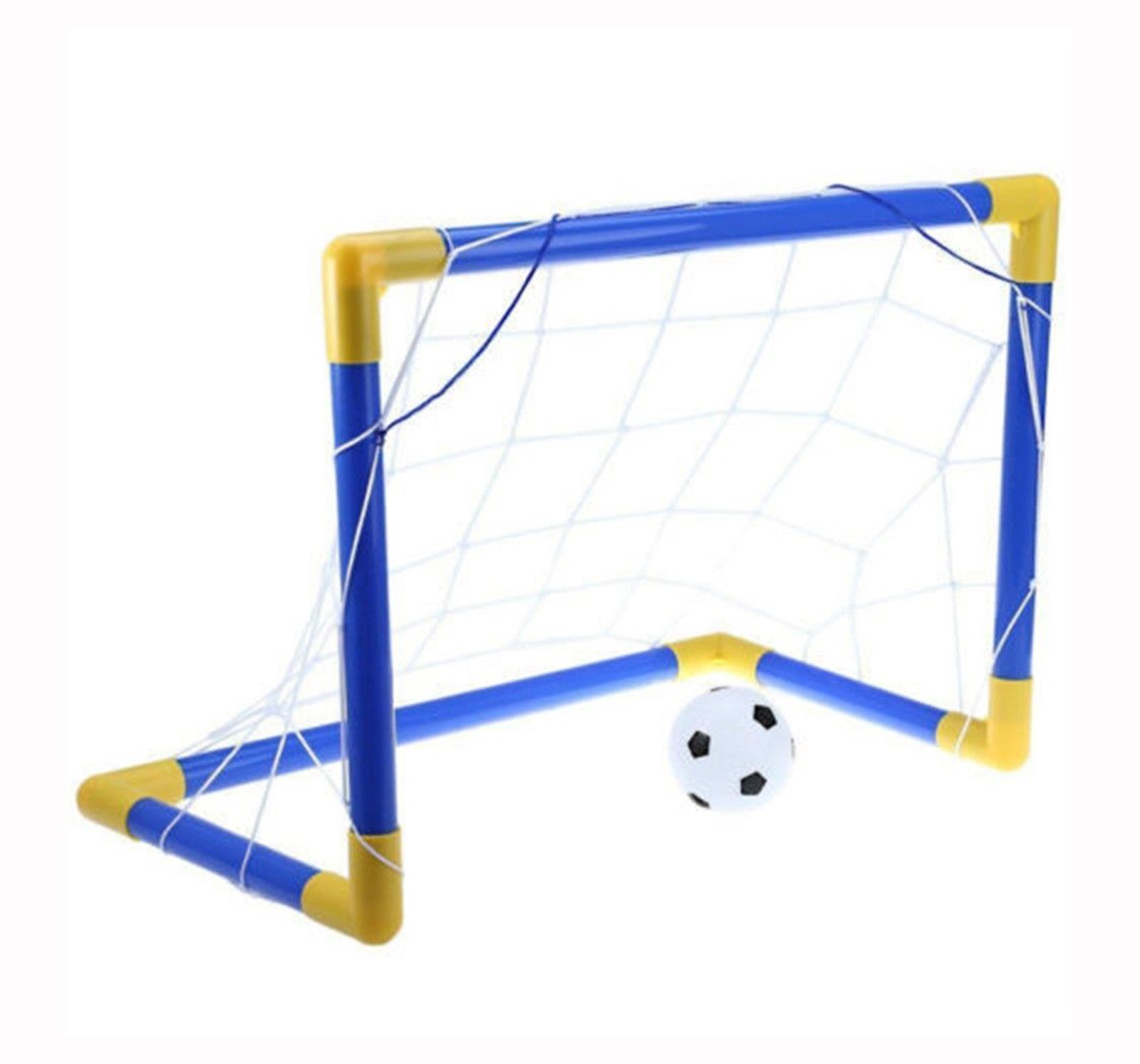 Atoz Kids Football Goal Set, Indoor & Outdoor Play, 52 x 32 x 32 cm, Includes Ball & Pump, Age 3+