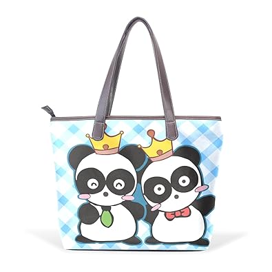 Amazon Ayustyle ハンドバッグ レディース パンダ 赤ちゃん イラスト Amazon Ayustyle ハンドバッグ レディース パンダ 赤ちゃん イラスト
